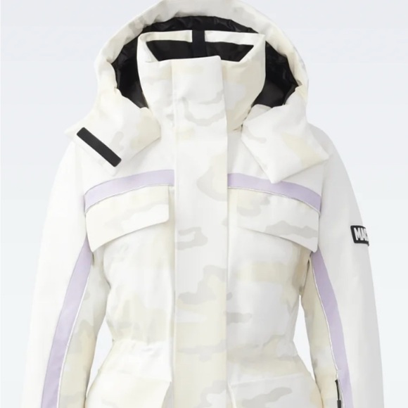 Mackage ski jacket camo medium NWT removeable hood - Picture 1 of 9